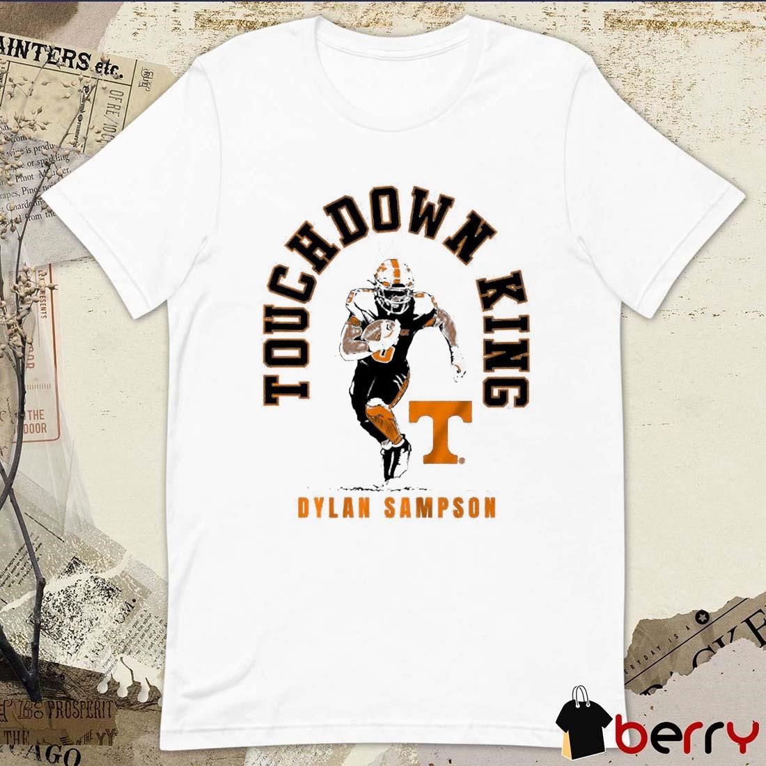 Tennessee Vols Football Dylan Sampson TD King t-shirt