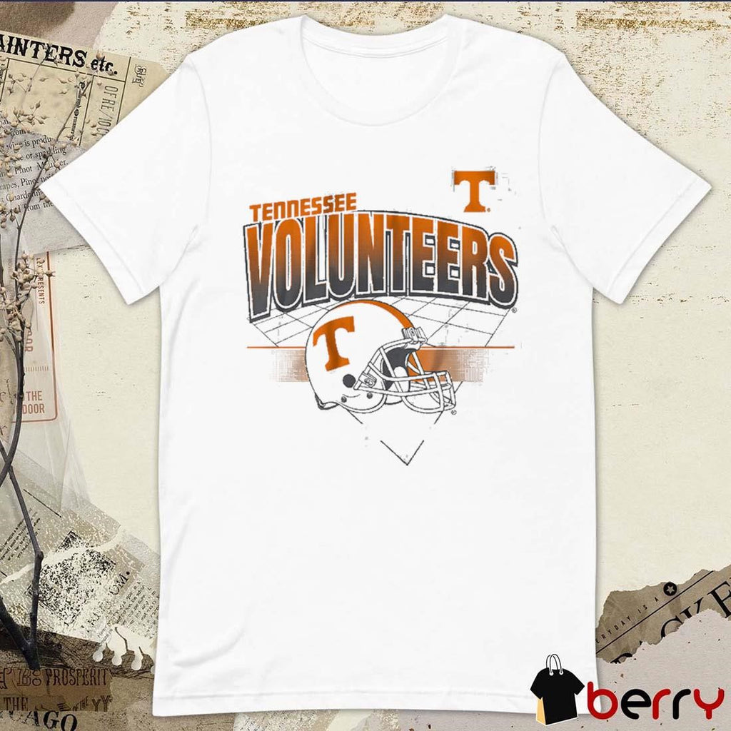 Tennessee Vols Football Helmet Grid Knoxville NCAA 2024 t-shirt