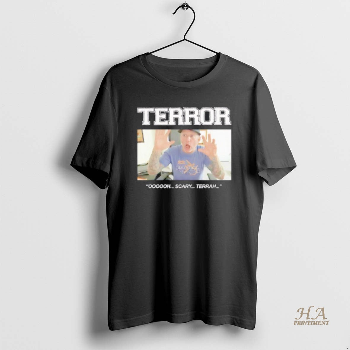 Official Terror Oh Scary Terrah T-Shirts, Hoodie, Sweatshirt | InkNestWear.com