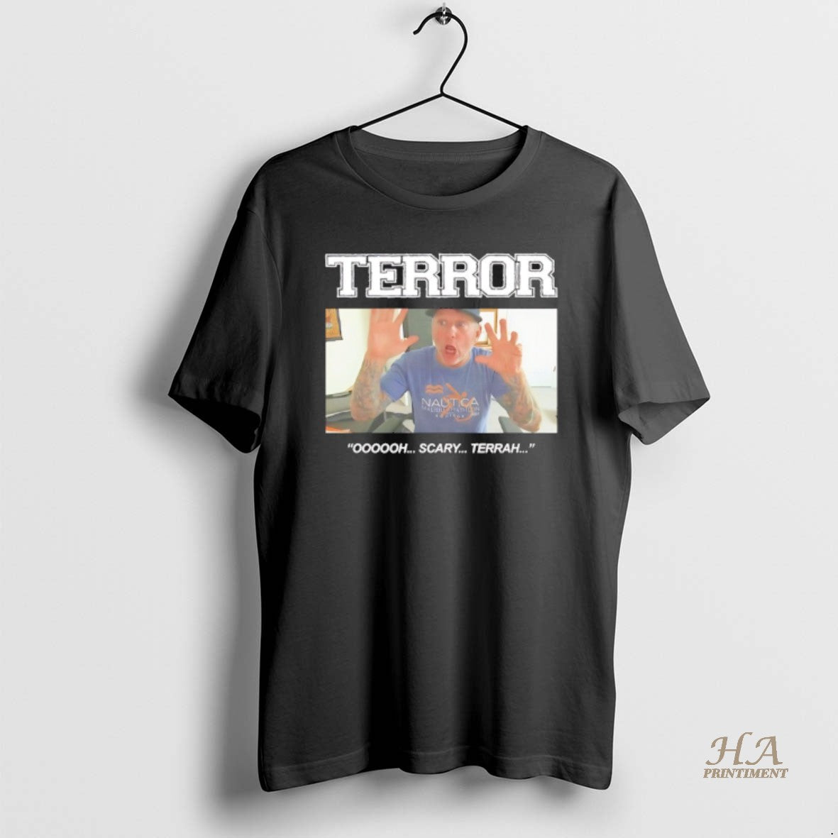 Official Terror Oooooh Scary Terrah T-Shirts, Hoodie, Sweatshirt | InkNestWear.com
