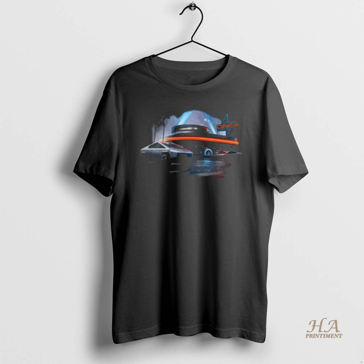 Official Tesla Hollywood Retro Diner Premium T-Shirts, Hoodie, Sweatshirt | InkNestWear.com