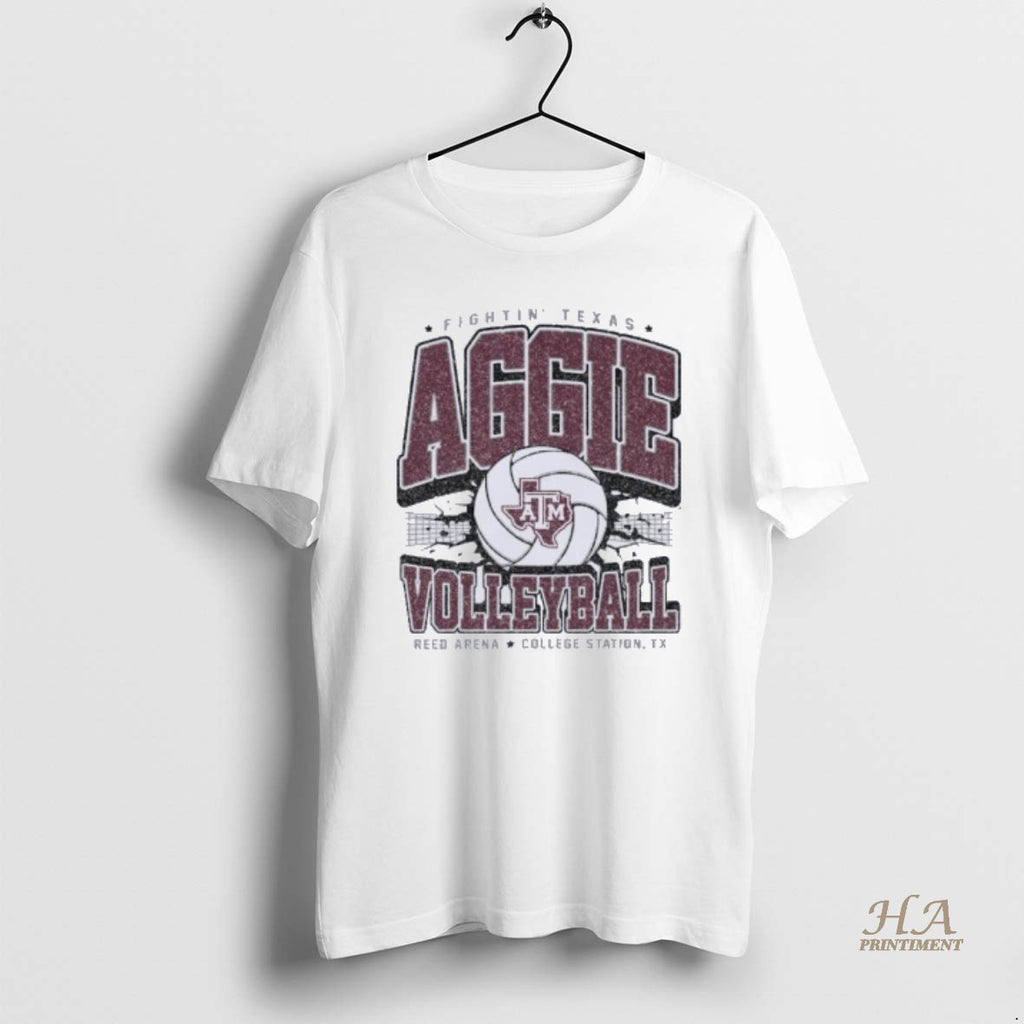 Official Texas Am Aggie Volleyball Boxy T-Shirts, Hoodie, Sweatshirt | InkNestWear.com