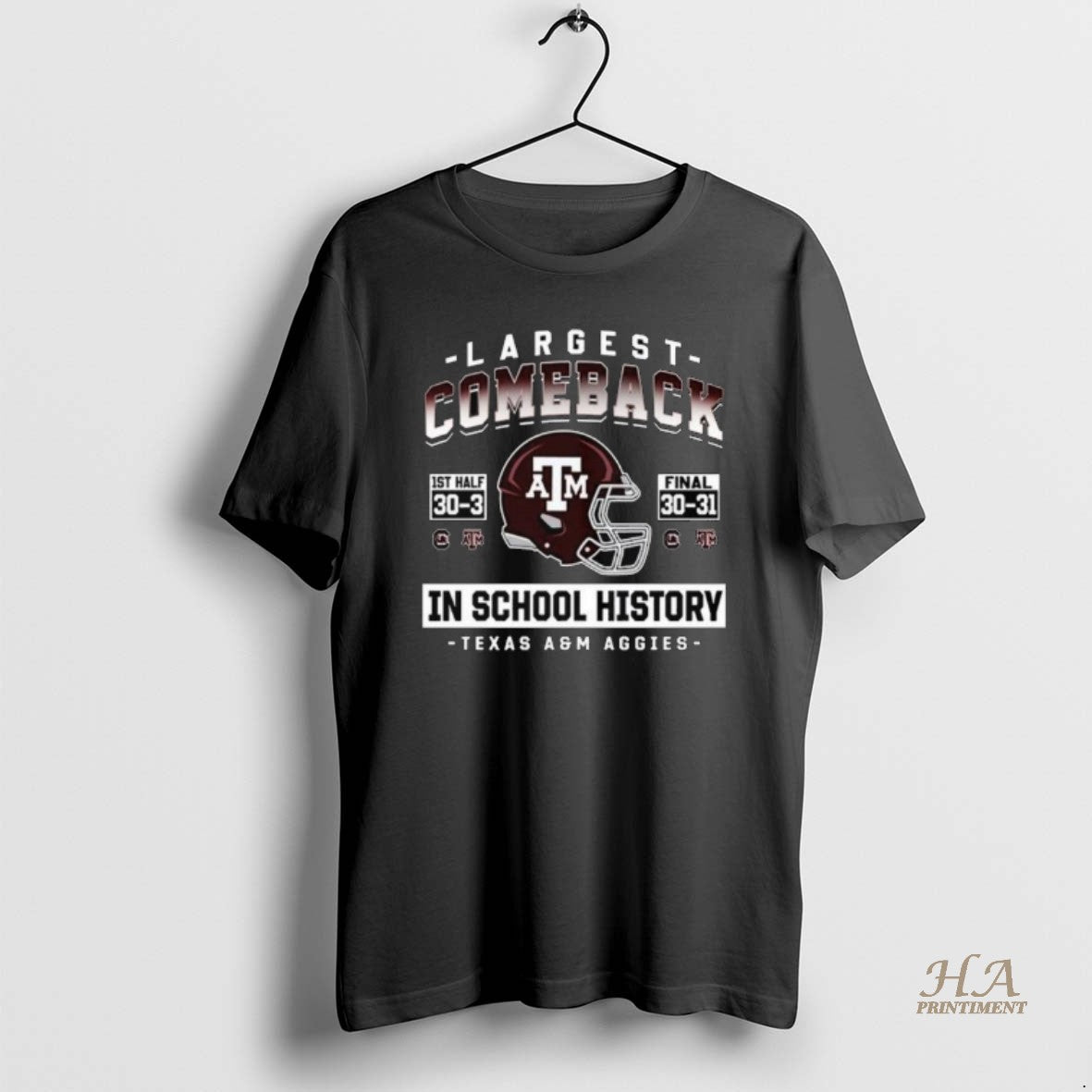Official Texas Am Aggies Largest Comeback In School History 2025 Long Sleve T-Shirts, Hoodie, Sweatshirt | InkNestWear.com