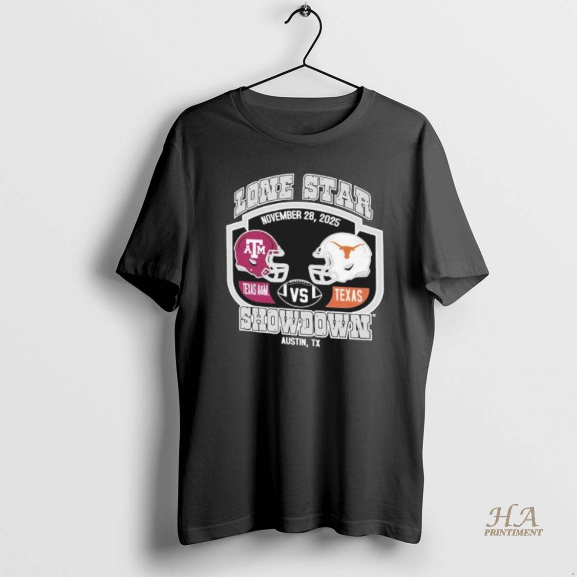 Official Texas Am Aggies Vs Texas Longhorns Lone Star Showdown Battle Helmet T-Shirts, Hoodie, Sweatshirt | InkNestWear.com