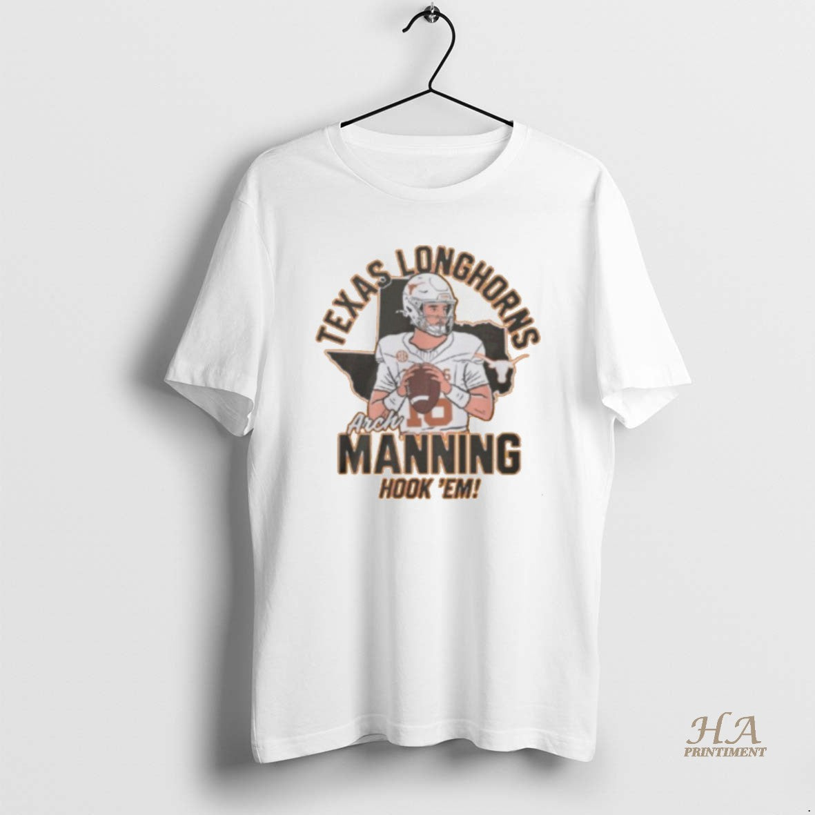 Official Texas Longhorns Arch Manning Hook Em T-Shirts, Hoodie, Sweatshirt | InkNestWear.com