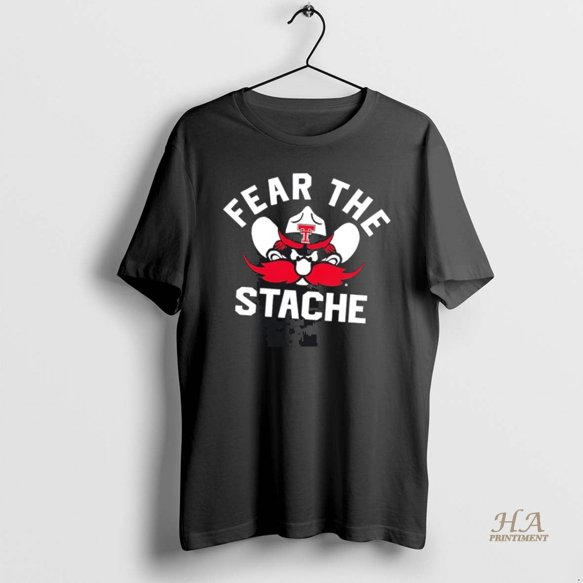Official Texas Tech Red Raider Fear The Stache T-Shirts, Hoodie, Sweatshirt | InkNestWear.com