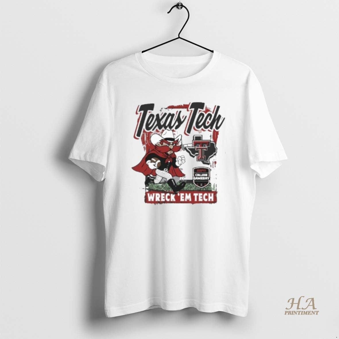 Official Texas Tech Red Raiders Espn College Gameday Wreck Em Tech Classic Runner T-Shirts, Hoodie, Sweatshirt