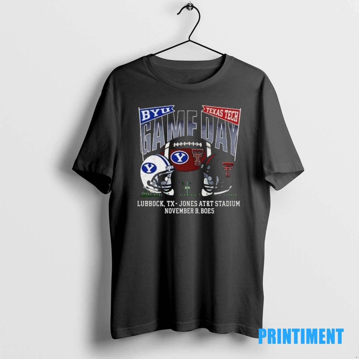 Official Texas Tech Red Raiders Football Vs Byu Cougars Game Day Lubbock Tx Jones Atrt T-Shirts, Hoodie, Sweatshirt