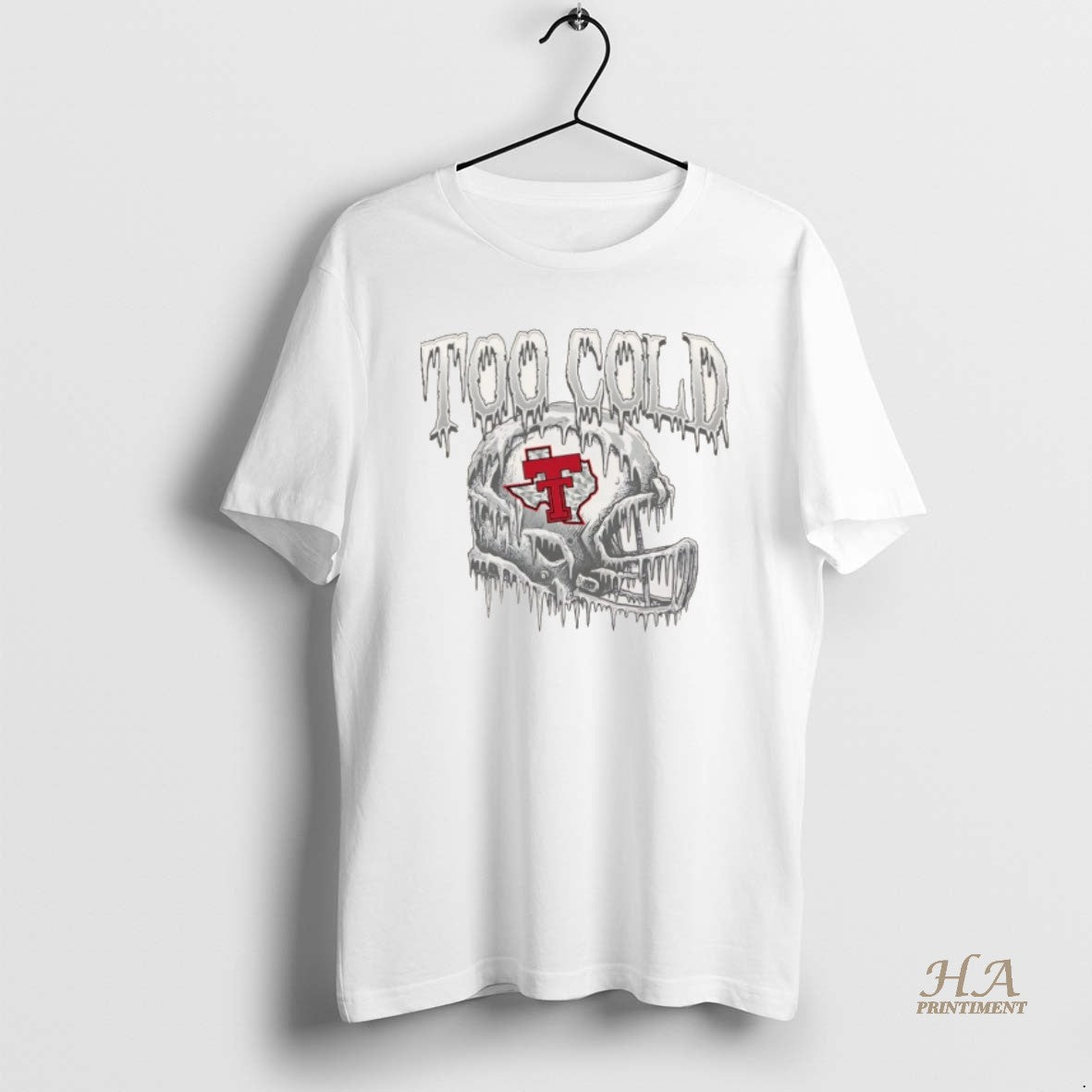 Official Texas Tech Red Raiders Too Cold Helmet T-Shirts, Hoodie, Sweatshirt