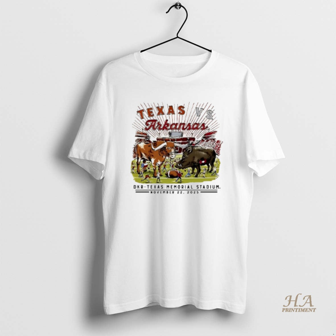Official Texas Vs Arkansas Razorback November 22 2025 Mascot T-Shirts, Hoodie, Sweatshirt | InkNestWear.com