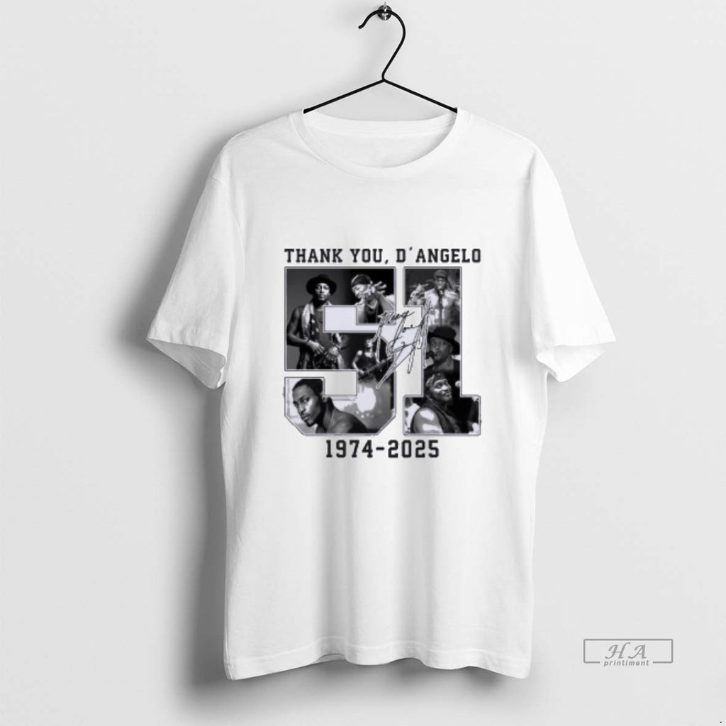 Official Thank You Dangelo 1974 2025
