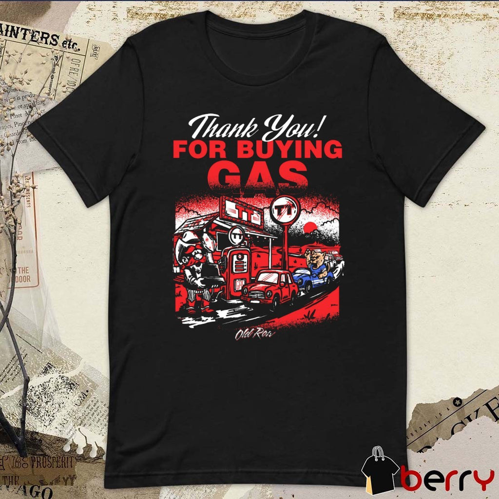 Thank You For Buying Gas Texas Tech Red Raiders Vs Byu Cougars Mascots t-shirt