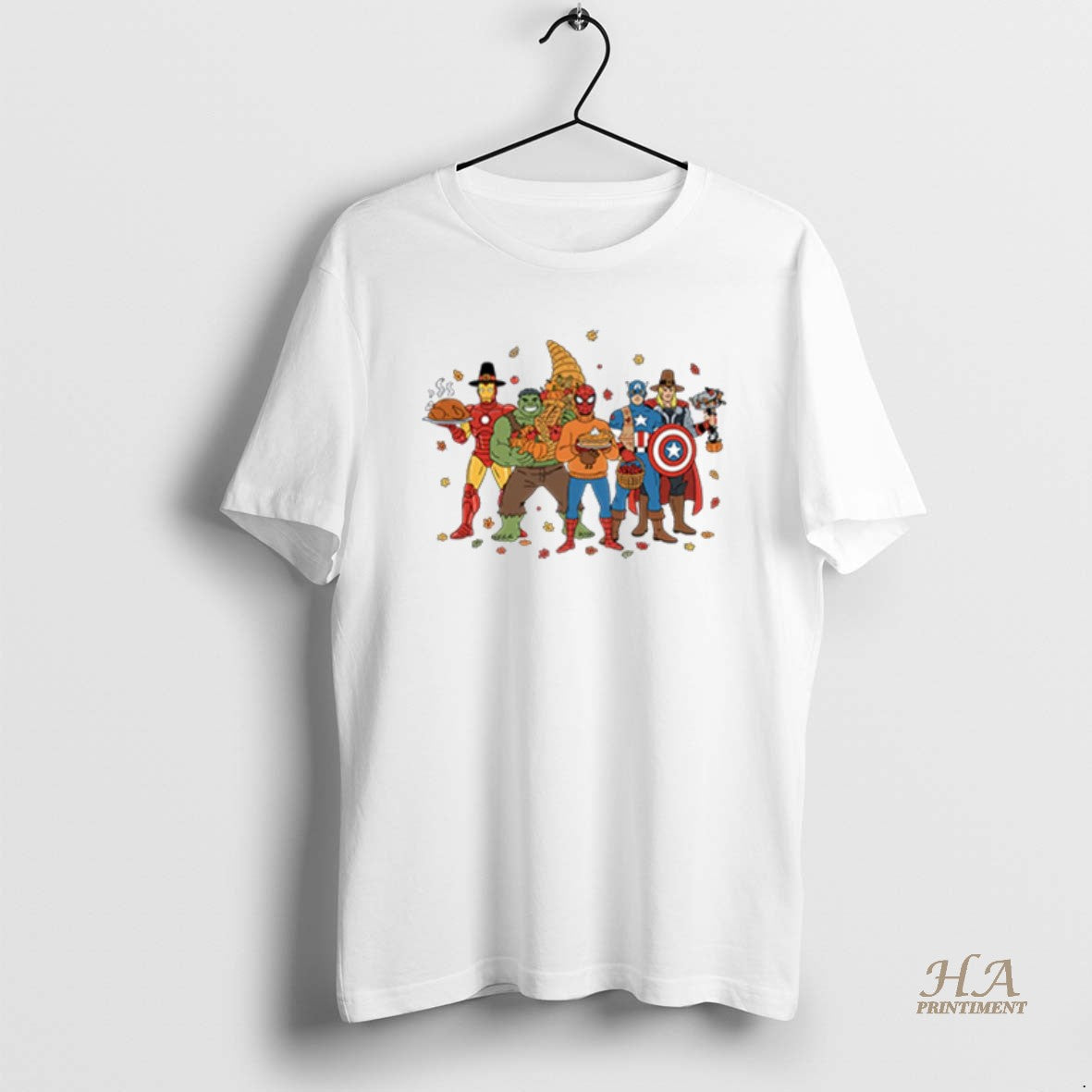 Official Thanksgiving Superhero T-Shirts, Hoodie, Sweatshirt | InkNestWear.com