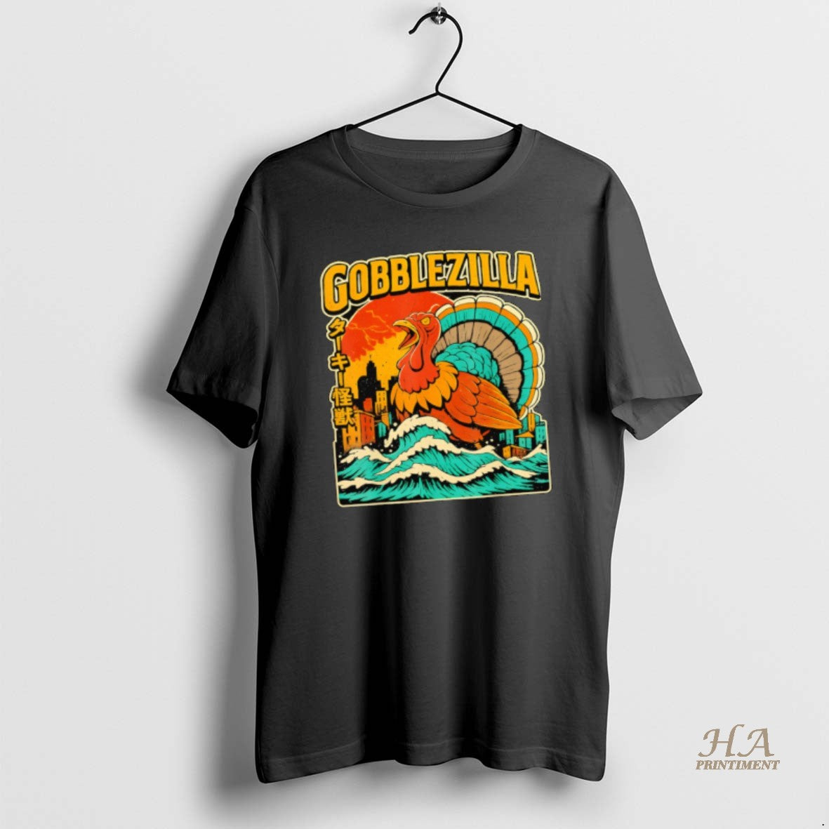 Official Thanksgiving Turkey Day Gobblezilla T-Shirts, Hoodie, Sweatshirt | InkNestWear.com
