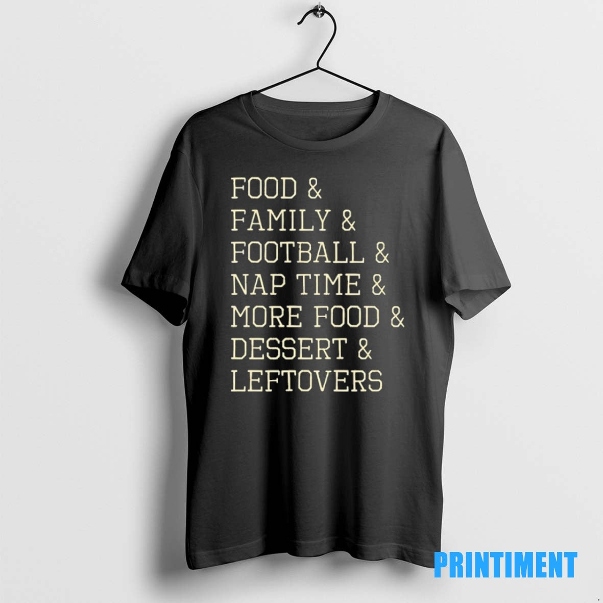 Official Thanksgiving List Food And Family And Football And Nap Time And More Food And T-Shirts, Hoodie, Sweatshirt