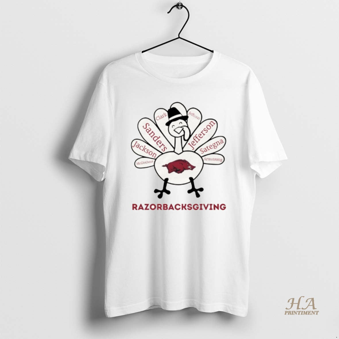 Official Thanksgiving With Arkansas Razorbacks Heroes T-Shirts, Hoodie, Sweatshirt | InkNestWear.com