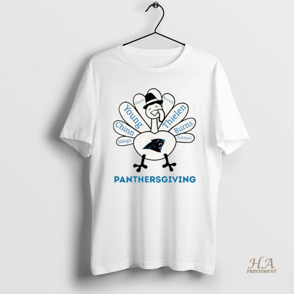 Official Thanksgiving With Carolina Panthers Heroes T-Shirts, Hoodie, Sweatshirt | InkNestWear.com