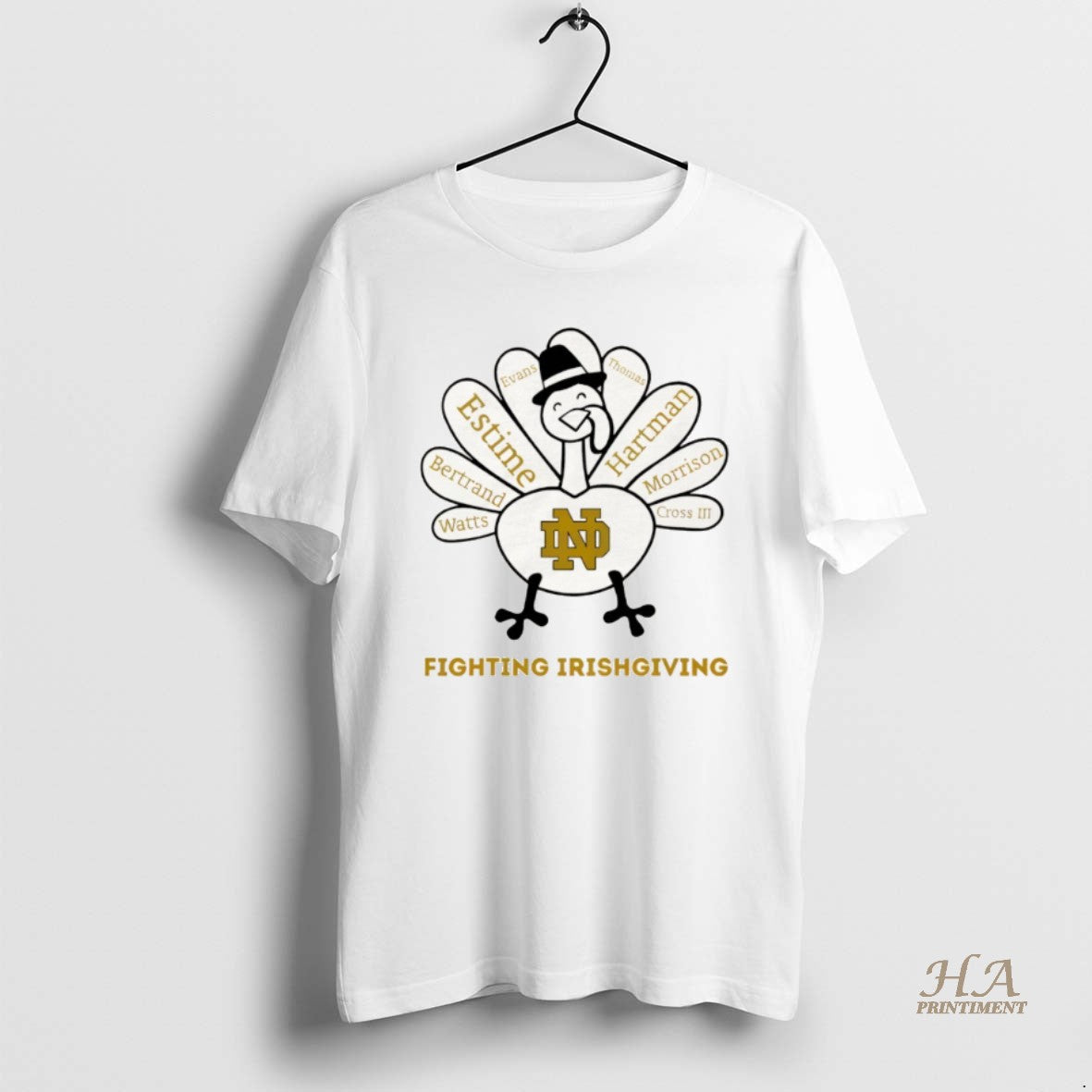 Official Thanksgiving With Notre Dame Fighting Irish Heroes T-Shirts, Hoodie, Sweatshirt | InkNestWear.com