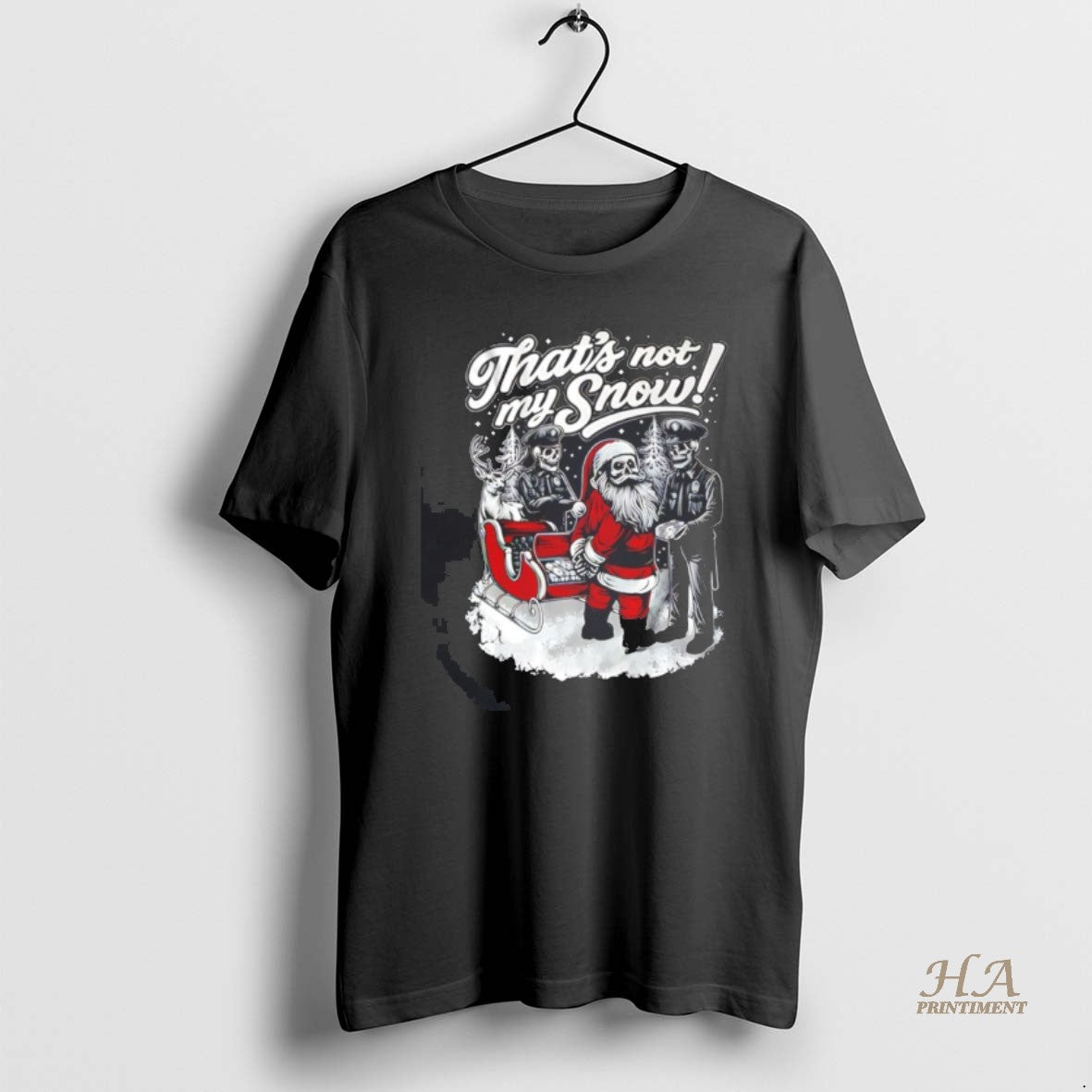 Official Thats Not My Snow Santa And Police Christmas T-Shirts, Hoodie, Sweatshirt | InkNestWear.com