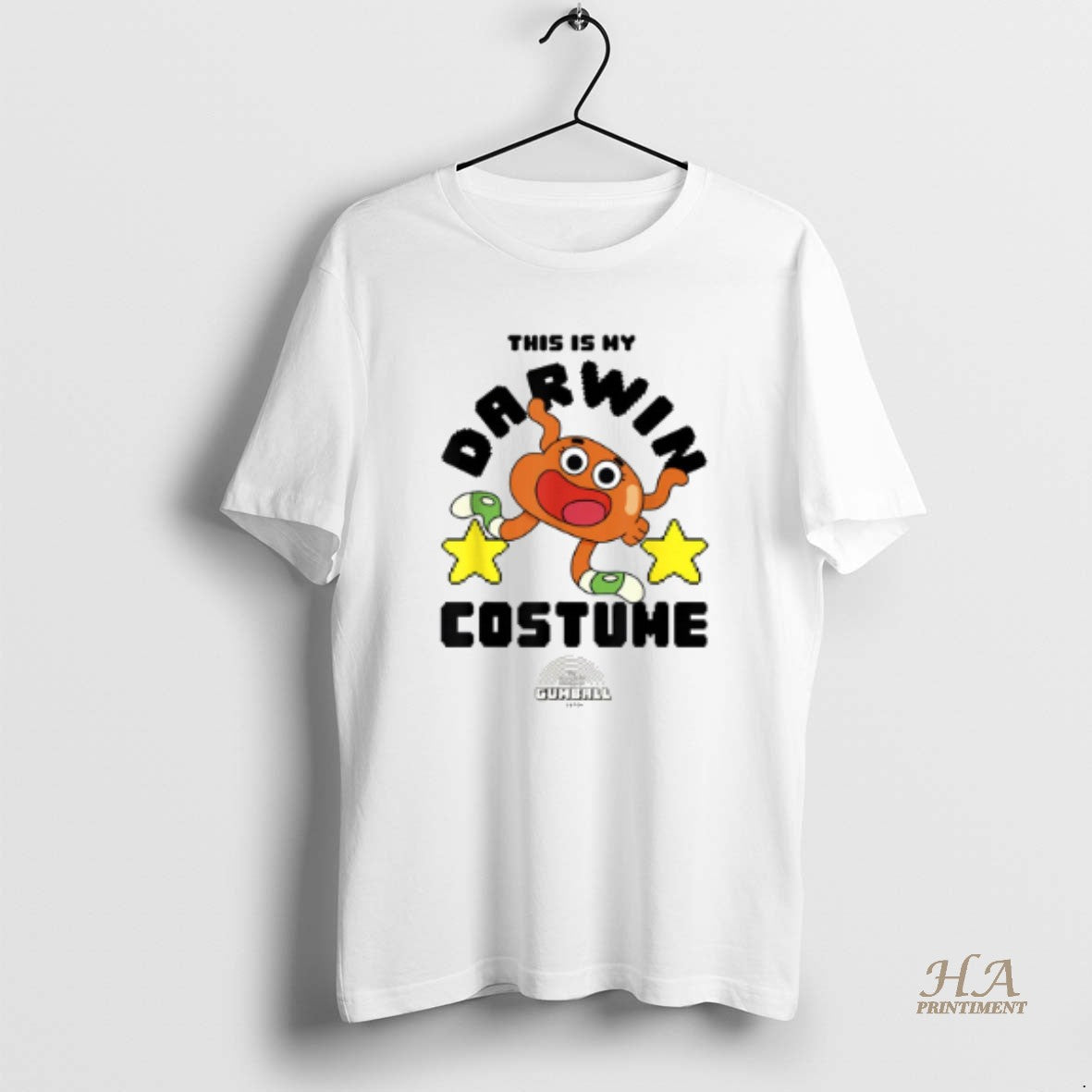 Official Amazing World Gumball This Is My Darwin Costume T-Shirts, Hoodie, Sweatshirt