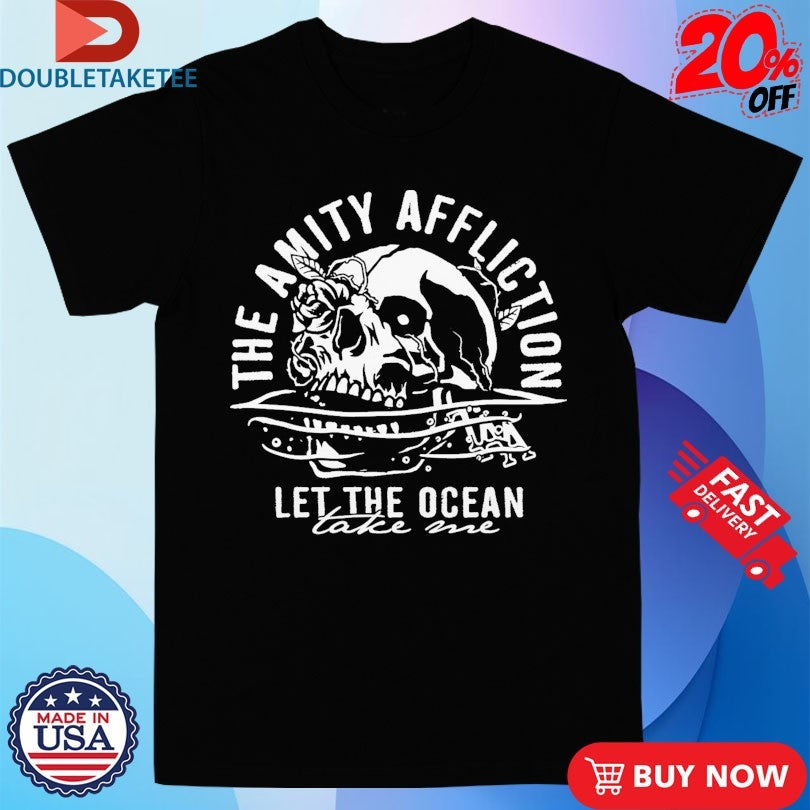 The Amity Affliction Let The Ocean Take Me Skull T-shirts