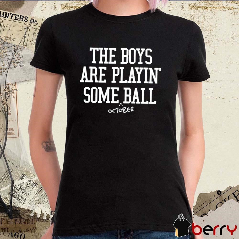 The Boys Are Playin’ Some Ball MLB Kansas City Royals October vintage 2024 t-shirt