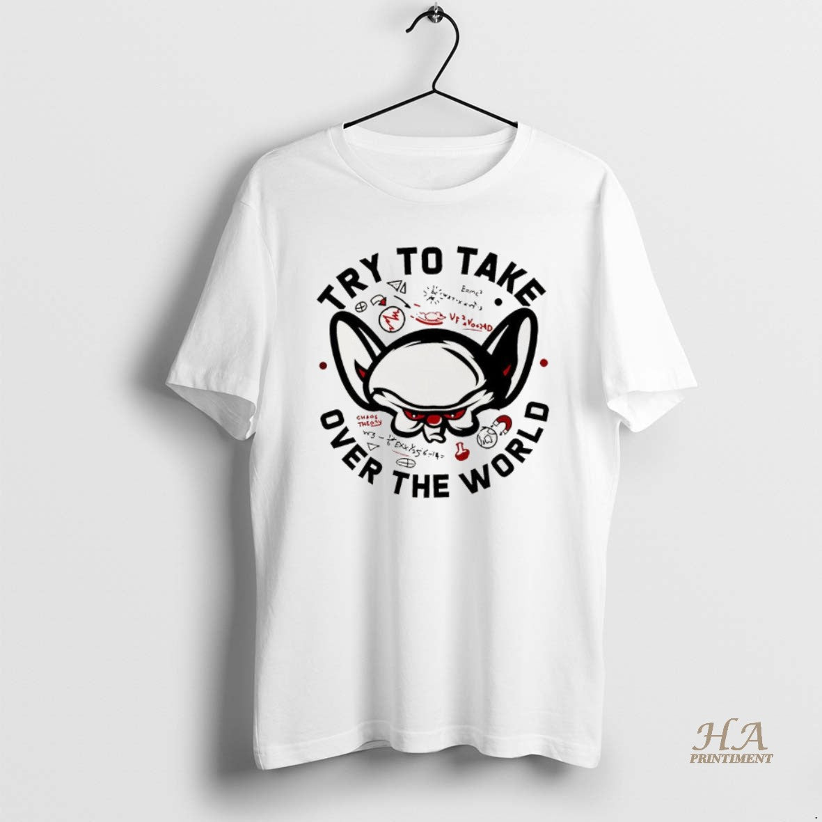 Official The Brain Cartoon Try To Take Over The World T-Shirts, Hoodie, Sweatshirt | InkNestWear.com