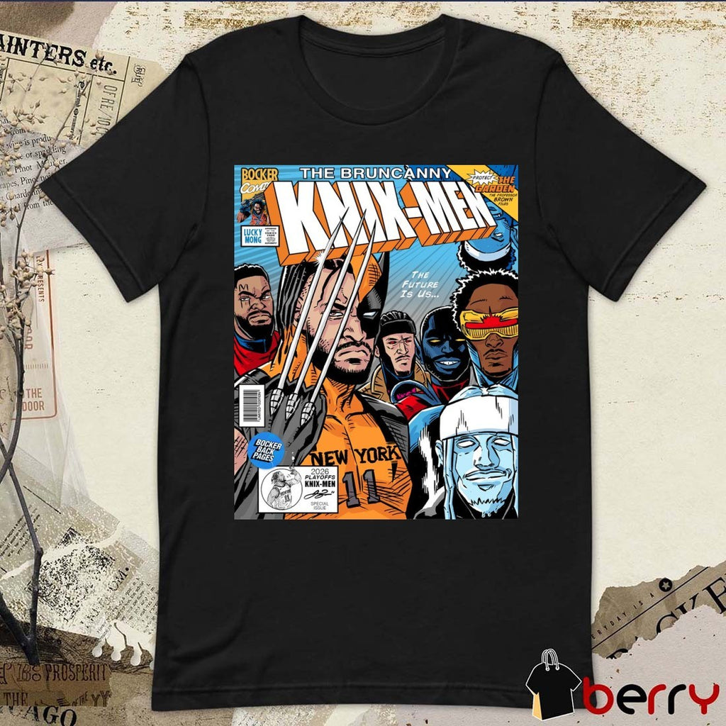 The Bruncanny Knix-Men 2026 Playoffs Knix-Men The Future Is Us Poster t-shirt