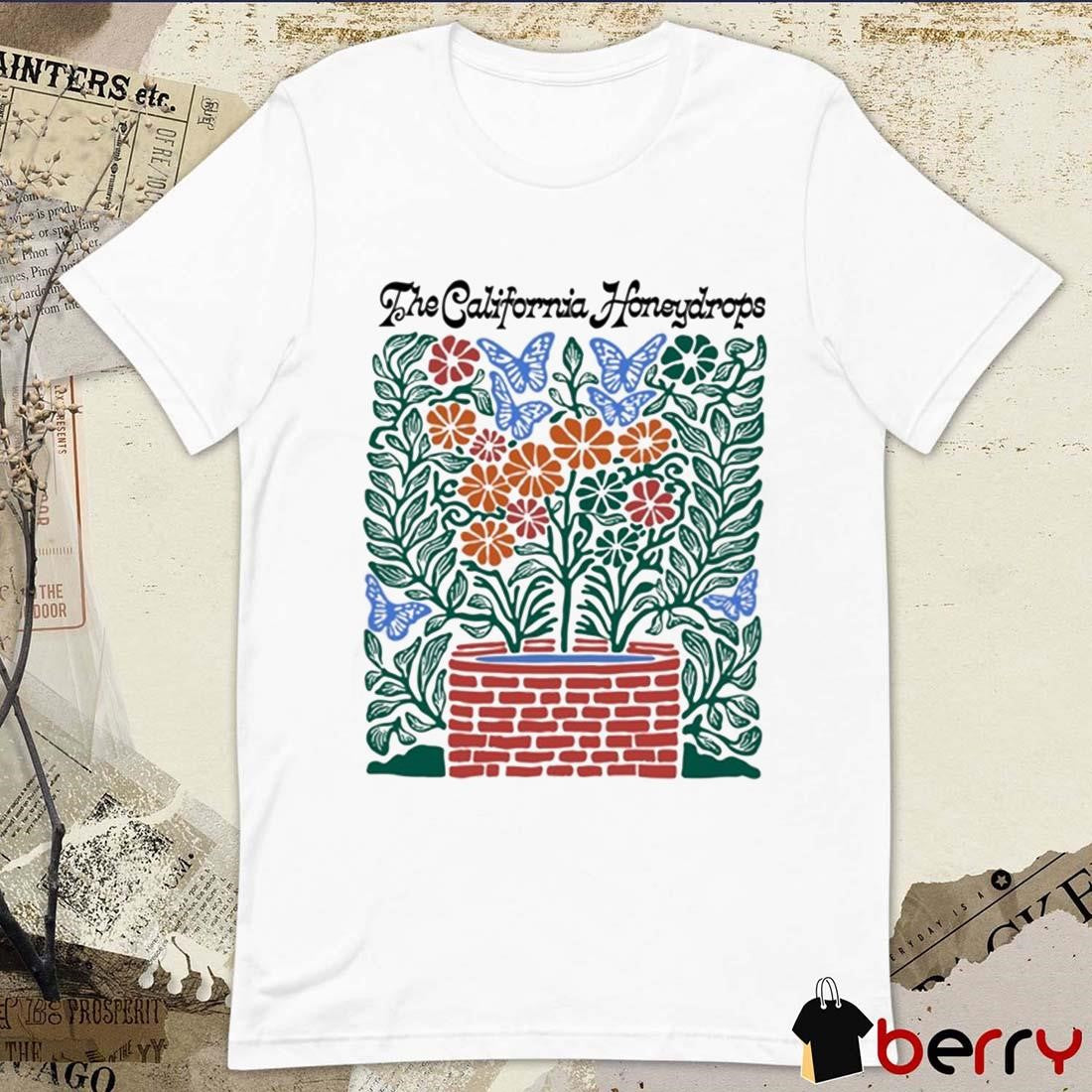 The California Cahoneydrops Flower Pot Graphic t-shirt