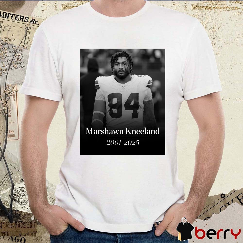 The Cowboys Announced Defensive End Marshawn Kneeland Died At The Age Of 24 2002 – 2025 Sports Illustrated Poster t-shirt