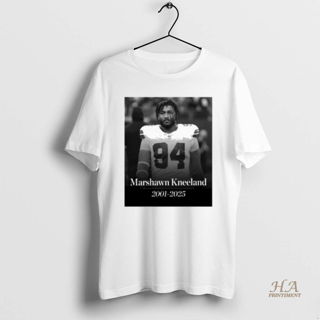 Official The Cowboys Announced Defensive End Marshawn Kneeland Died At The Age Of 24 2002 T-Shirts, Hoodie, Sweatshirt