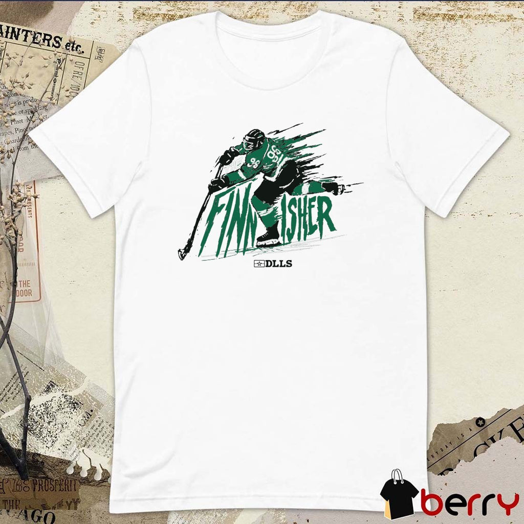 The Finnisher Mikko Rantanen Dallas Stars Hockey t-shirt