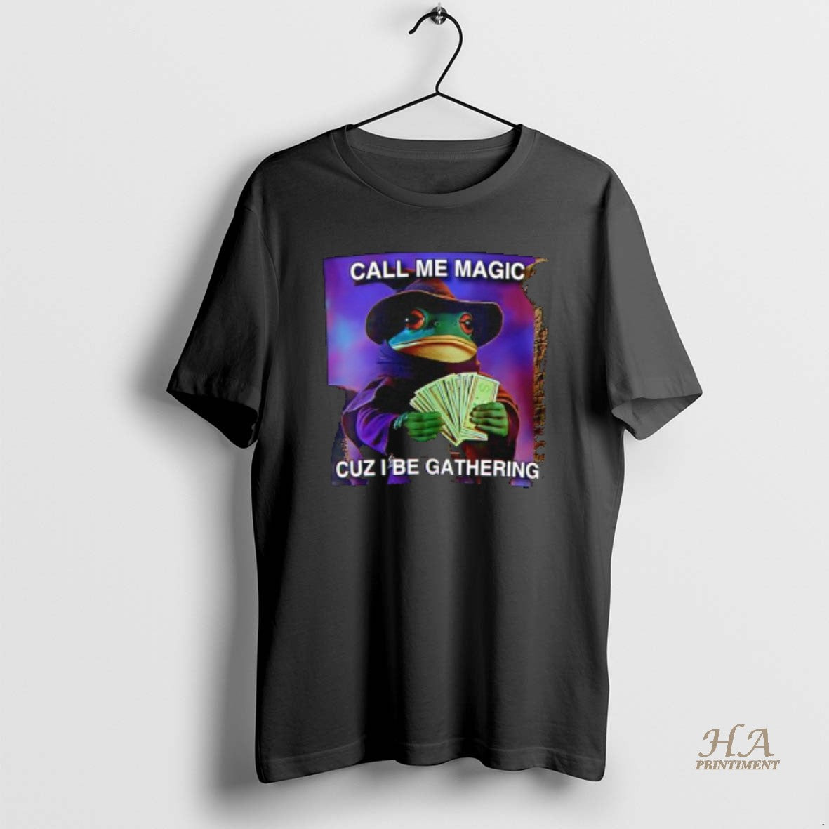 Official The Frog Mage Call Me Magic Cuz I Be Gathering T-Shirts, Hoodie, Sweatshirt | InkNestWear.com