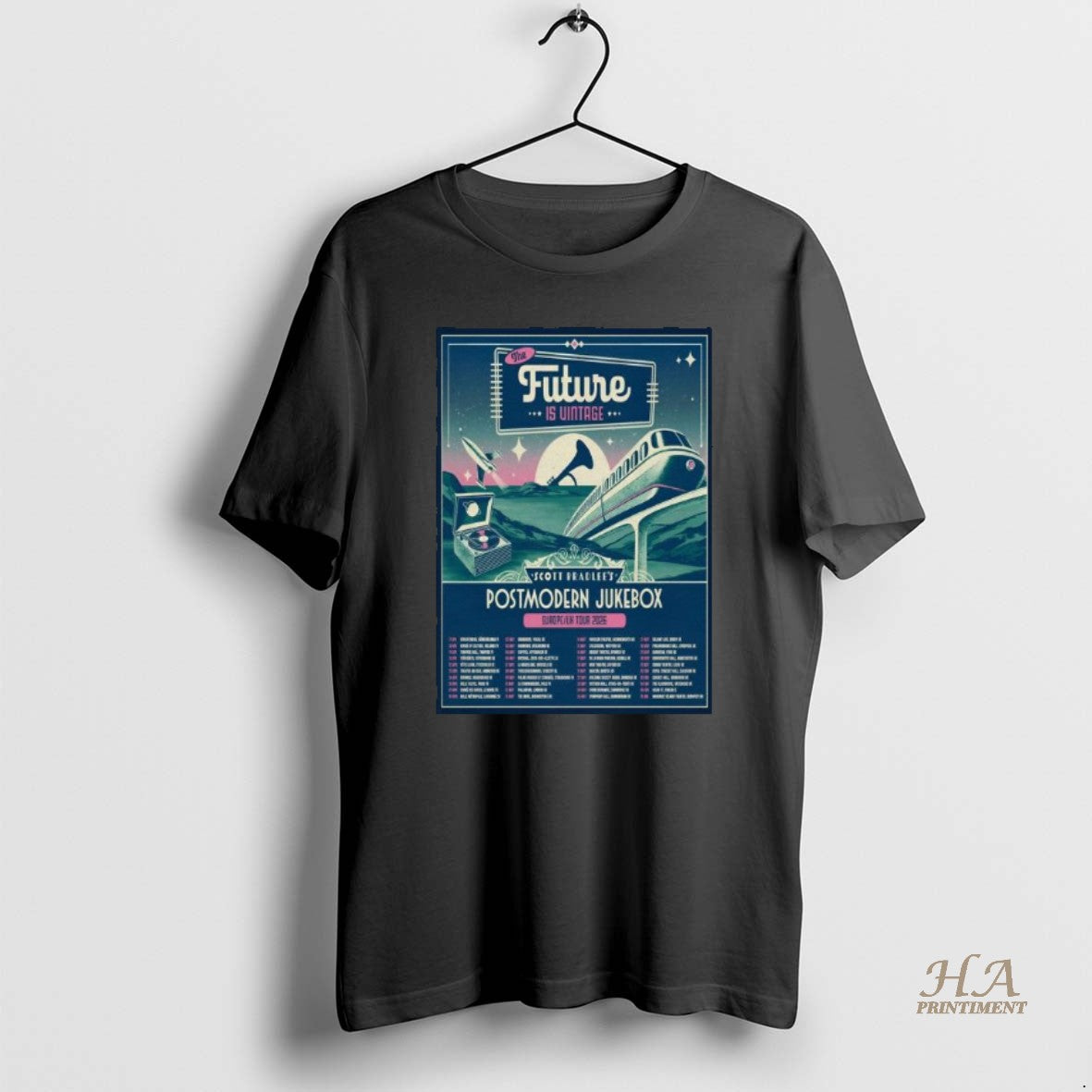 Official The Future Is Vintage Postmodern Jukebox 2026 Tour Europe Long Sleve T-Shirts, Hoodie, Sweatshirt | InkNestWear.com