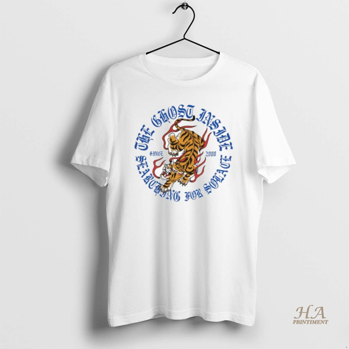 Official The Ghost Inside Since 2008 Tiger T-Shirts, Hoodie, Sweatshirt | InkNestWear.com