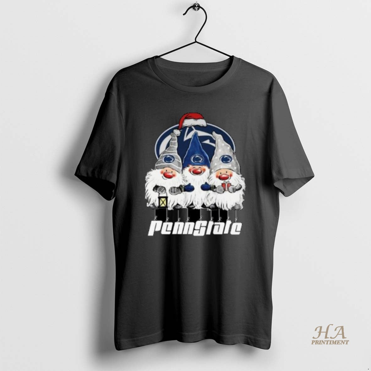 Official The Gnomes X Penn State Nittany Lions Merry Christmas 2025 Circle Black T-Shirts, Hoodie, Sweatshirt