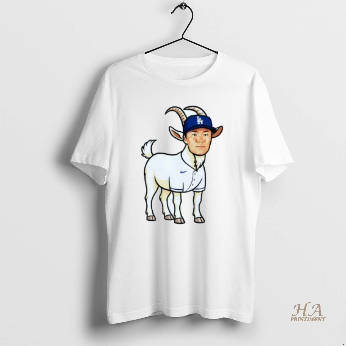 Official The Goat Los Angeles Dodgers Yoshinobu Yamamoto Mens White T-Shirts, Hoodie, Sweatshirt | InkNestWear.com