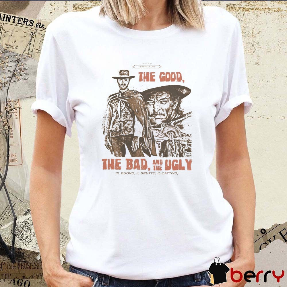 The Good The Bad And The Ugly IL Buono IL Brutto Cattivo t-shirt