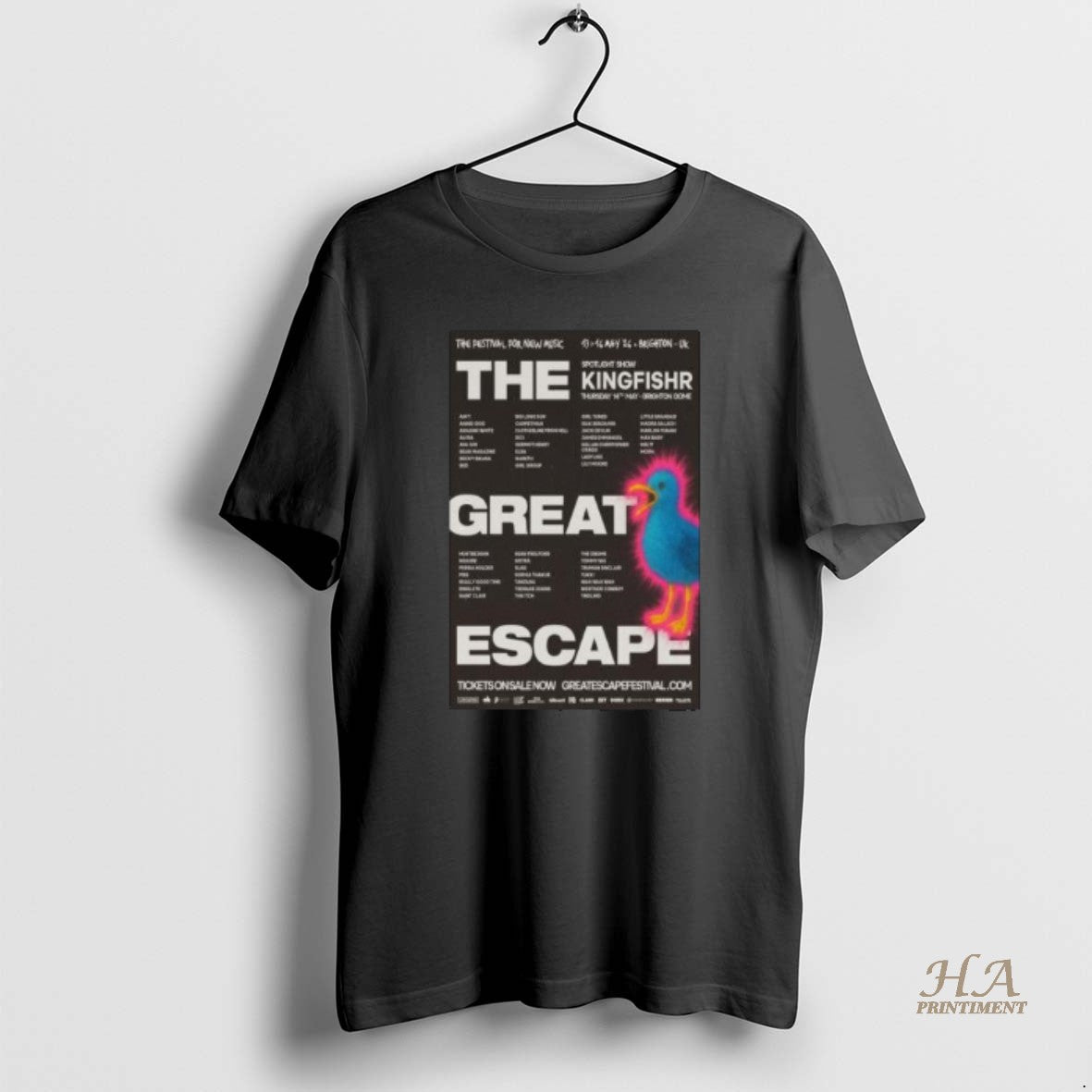 Official The Great Escape Festival May 13 16 2026 Brighton Uk Circle Black T-Shirts, Hoodie, Sweatshirt | InkNestWear.com