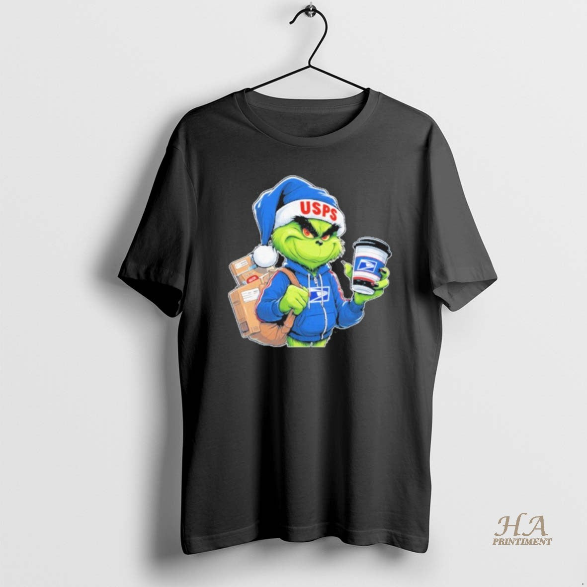 Official The Grinch Usps Christmas T-Shirts, Hoodie, Sweatshirt | InkNestWear.com