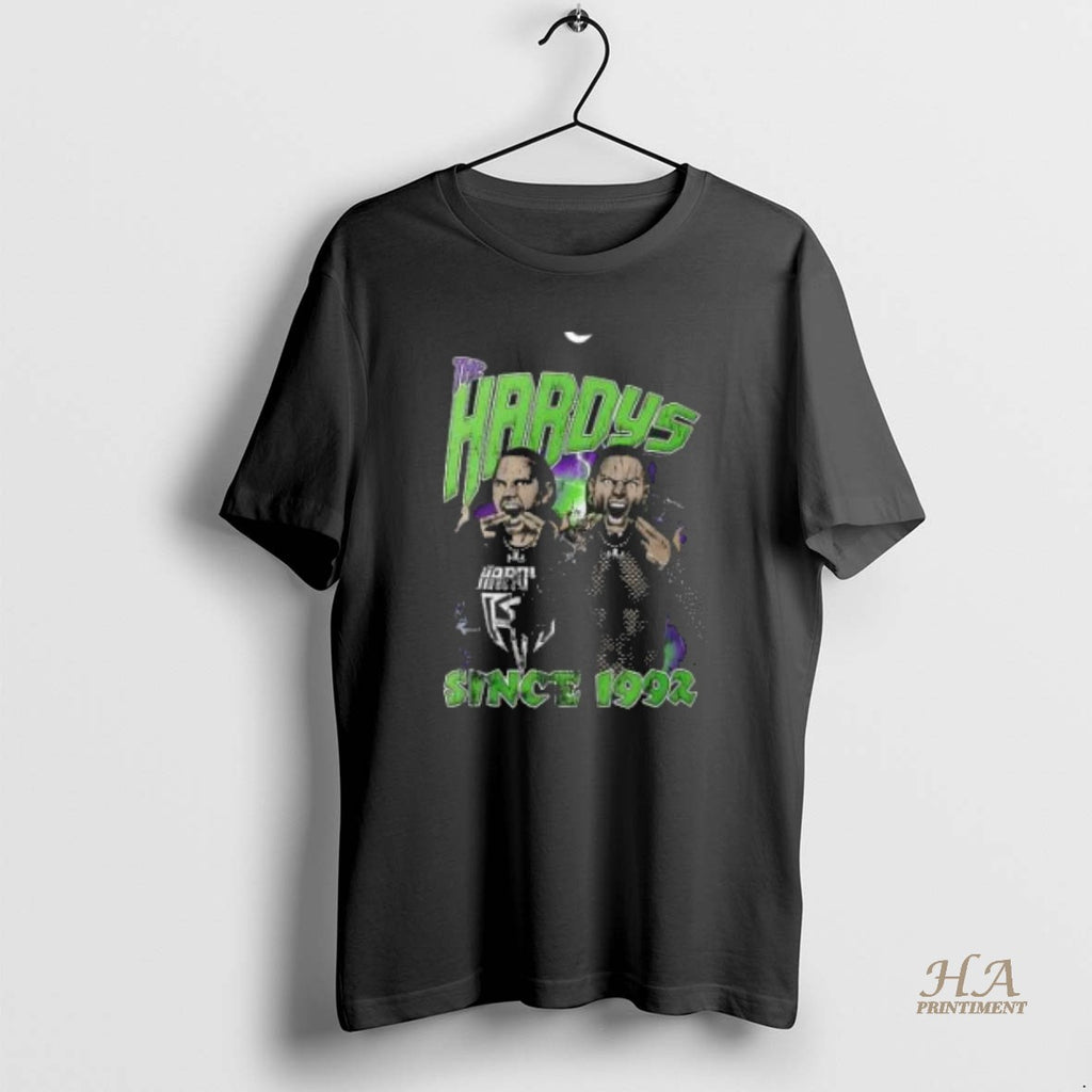 Official The Hardys Since 1992 Scream Retro T-Shirts, Hoodie, Sweatshirt | InkNestWear.com