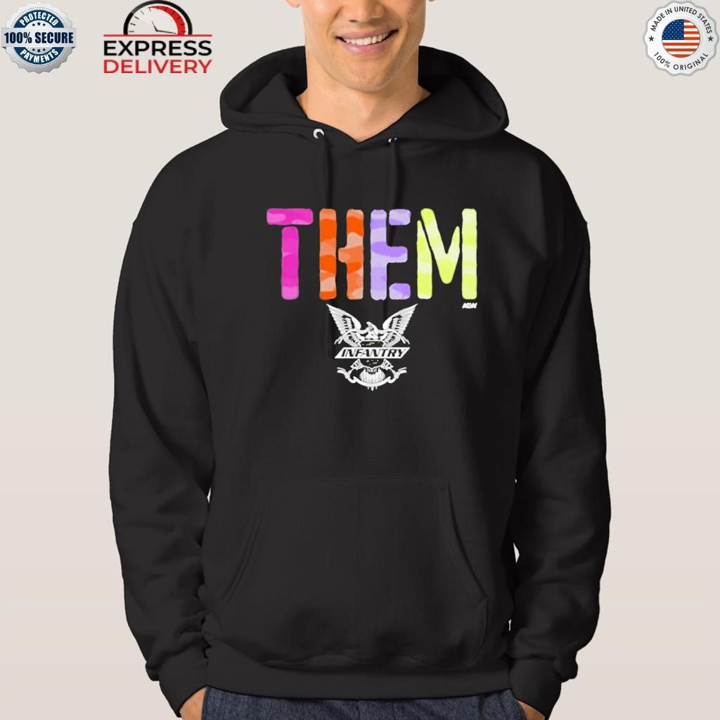 The Infantry Them Multi-camo Shirt