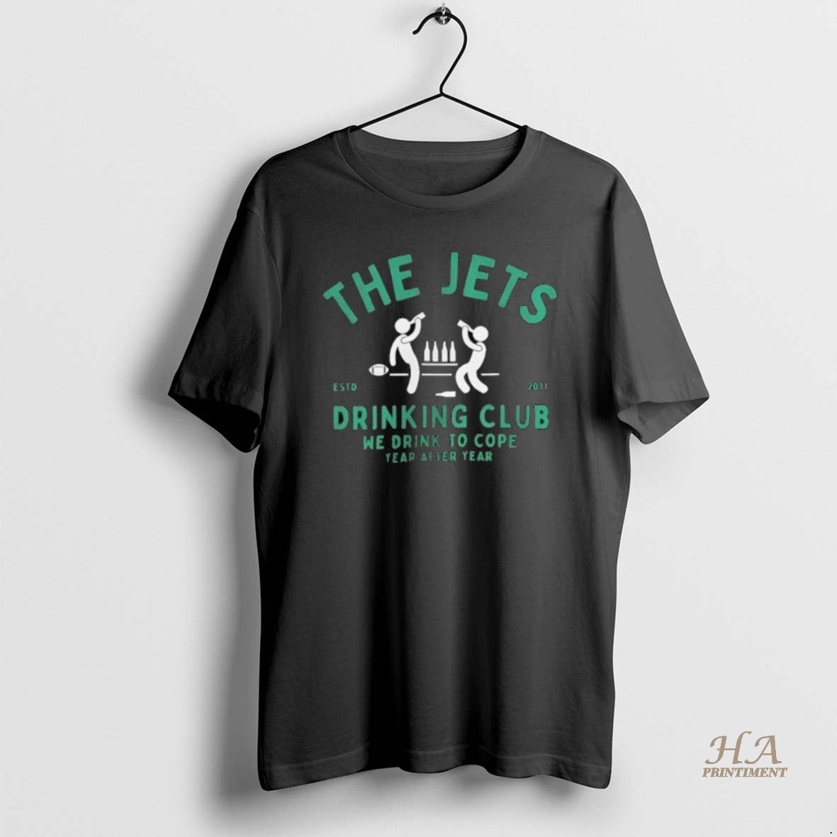 Official Jets Drinking Club We Drink Cope Year After Year Estd 2011 Shirts T-Shirts, Hoodie, Sweatshirt