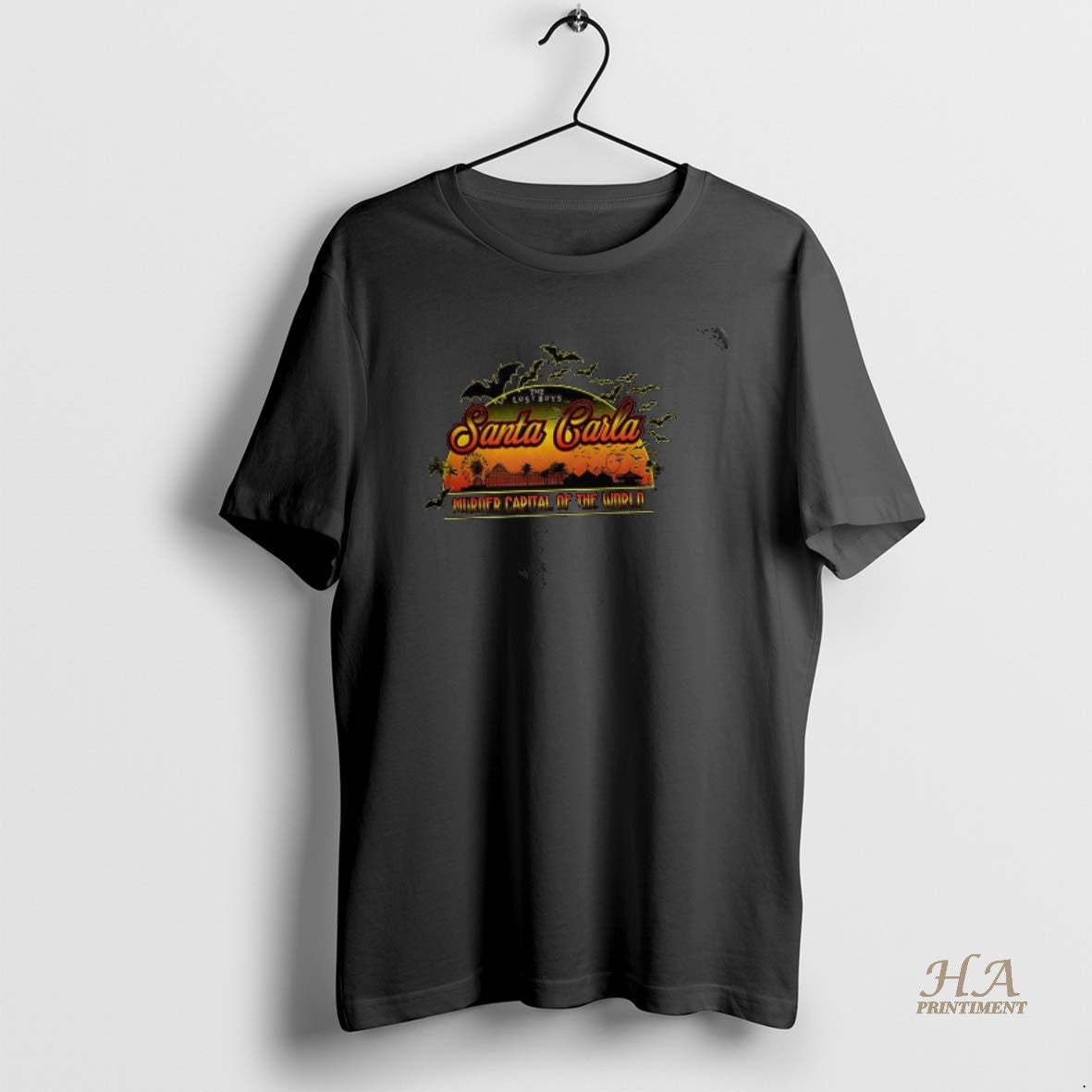 Official The Lost Boys Santa Carla Murder Capital Of The World T-Shirts, Hoodie, Sweatshirt | InkNestWear.com