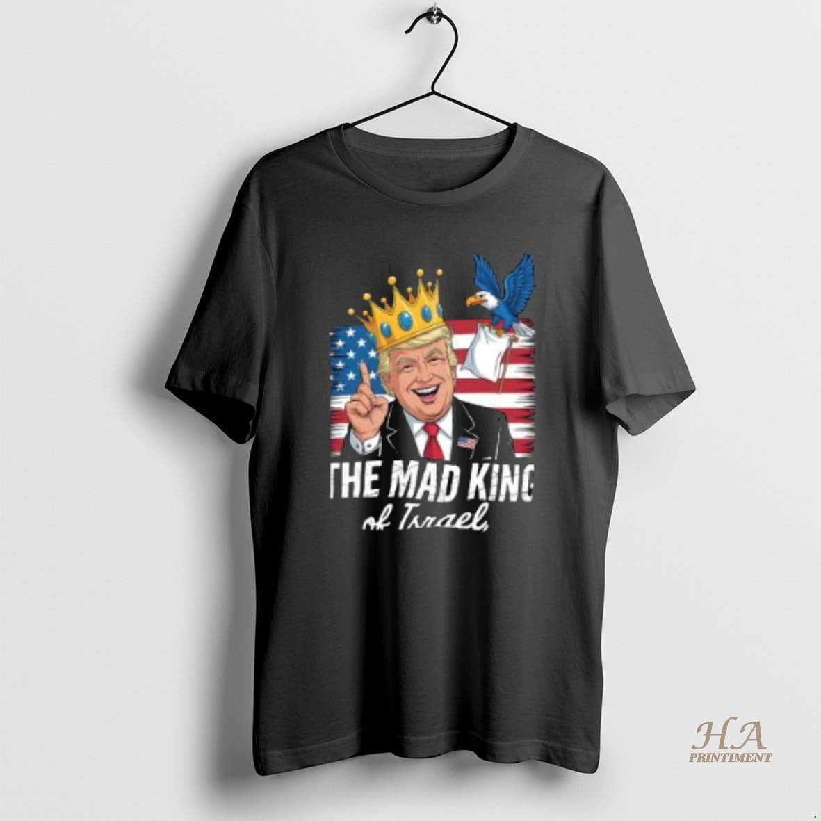 Official The Mad King Of Israel Trump T-Shirts, Hoodie, Sweatshirt | InkNestWear.com