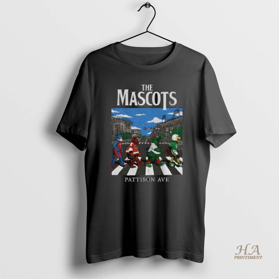 Official The Mascot Philly Abbey Road Pattison Ave Vintage T-Shirts, Hoodie, Sweatshirt | InkNestWear.com