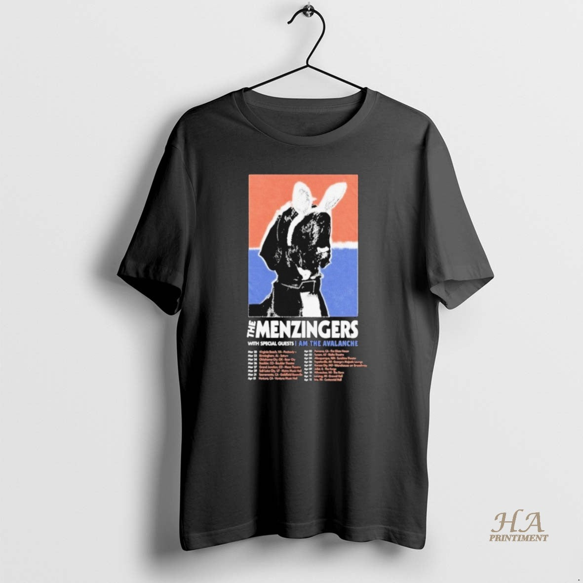 Official The Menzingers I Am The Avalanche March April Tour 2026 T-Shirts, Hoodie, Sweatshirt | InkNestWear.com