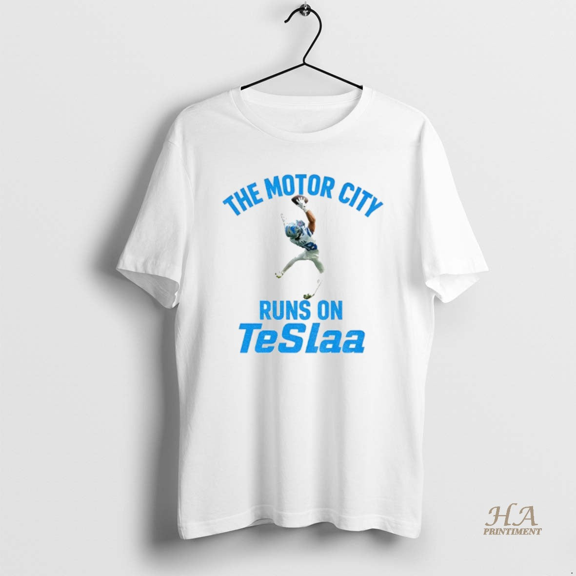Official The Motor City Runs On Teslaa Detroit Lions T-Shirts, Hoodie, Sweatshirt | InkNestWear.com