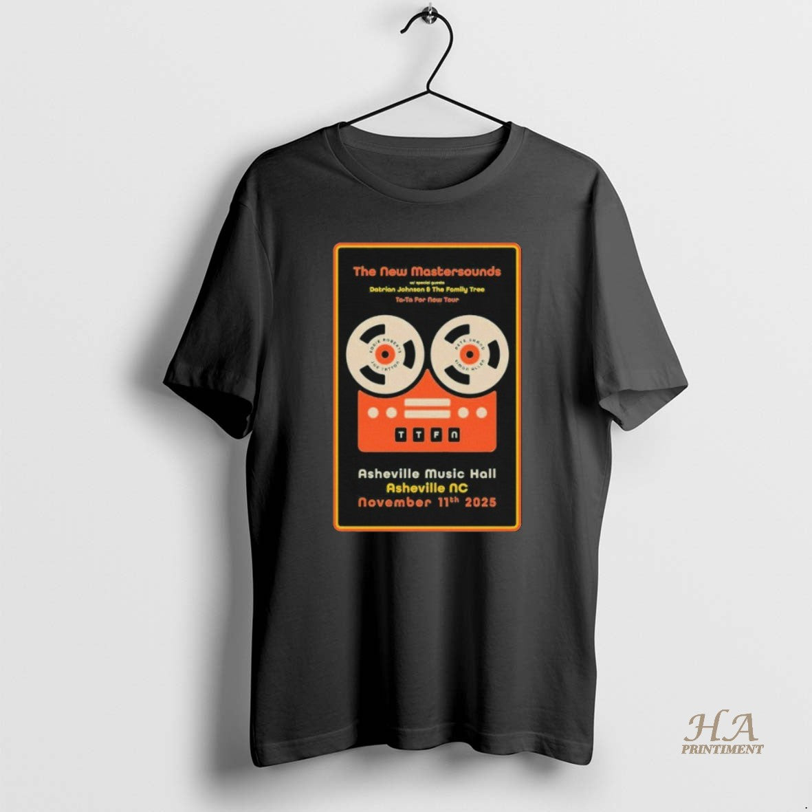 Official The New Mastersounds Asheville Event On Nov 11 2025 T-Shirts, Hoodie, Sweatshirt | InkNestWear.com