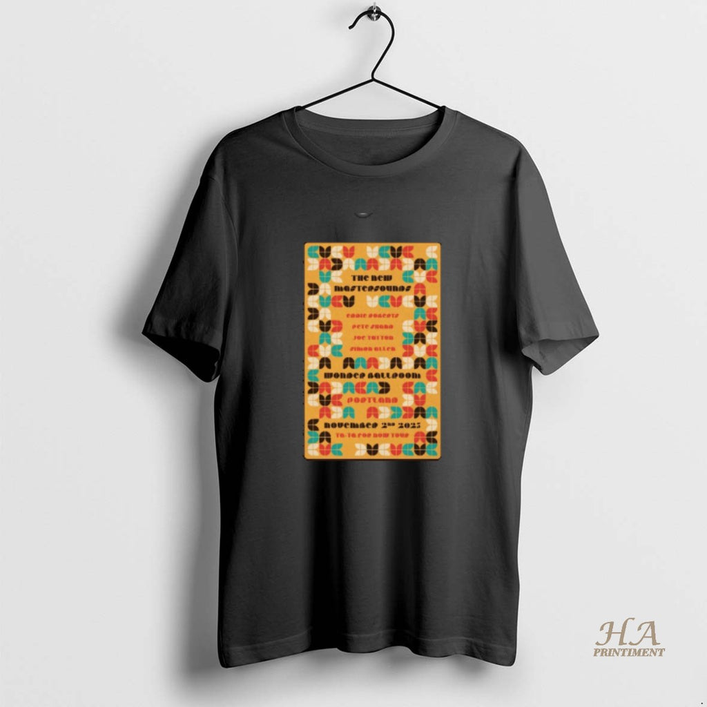 Official The New Mastersounds November 2 2025 Wonder Ballroom Portland Oregon T-Shirts, Hoodie, Sweatshirt | InkNestWear.com